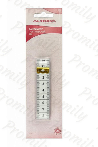 Сантиметровая измерительная лента портновская 2м Aurora AU-1113 от магазина Promily в Пятигорске