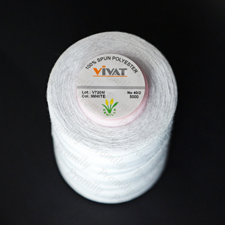 Нитка VIVAT 40/2 белый от магазина Promily в Пятигорске