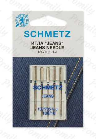 Иглы для джинсы №100, Schmetz, 5шт от магазина Promily в Пятигорске