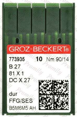 Картинка Groz-Beckert Bx27 FFG/SES (DCx27) от магазина Promily в Пятигорске Groz-Beckert Bx27 FFG/SES (DCx27) от магазина Promily в Пятигорске