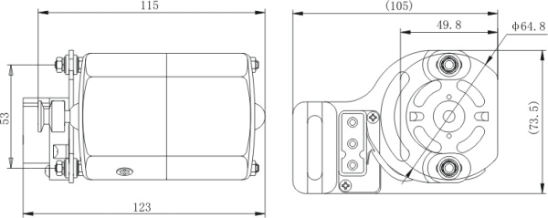 Электропривод (мотор) для оверлока с педалью Jegon 150W от магазина Promily в Пятигорске